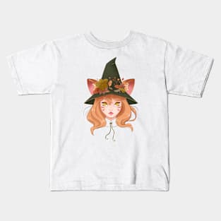 Fox Witch Kids T-Shirt